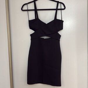 Topshop Black Mini Dress